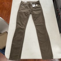 Gap Corduroy Pants Womens 24 Always Skinny Jeans 1969 Brown Stretch Casu... - €12,72 EUR