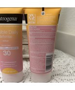 (2) Neutrogena Invisible Daily Defense Lotion Sunscreen SPF 30, 3.0 oz E... - £9.24 GBP