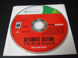 Ultimate Action Triple Pack (Microsoft Xbox 360, 2015) - Tomb Raider Disc Only!! - £5.80 GBP