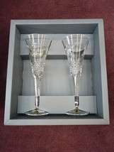 Waterford Millennium Peace Flutes ~ Mint Condition In Box ~ - £99.86 GBP