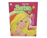 VINTAGE 1977 WHITMAN SUPERSTAR BARBIE PAPER DOLL BOOK NEW OLD STOCK UNCUT - $33.25