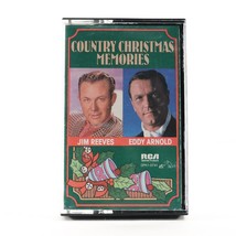 Country Christmas Memories Jim Reeves, Eddy Arnold Cassette Tape, 1986 DPK1-0741 - £4.17 GBP