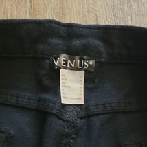 Venus Denim Jean Black Short Skirt ~ Sz 12 - £16.20 GBP