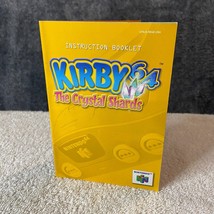 Kirby 64 The Crystal Shards N64 Manual Only - $8.49