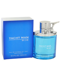 Yacht Man Blue by Myrurgia Eau De Toilette Spray 3.4 oz - $14.95