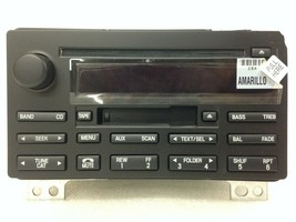 Lincoln Aviator 04-05 CD Cassette MP3 radio. OEM factory original damaged stereo - $29.81