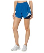 Brooks Women&#39;s Chaser 5&quot; 2-in-1 Run Happy Athletic Shorts Blue Ash Ice S... - $726.02 MXN