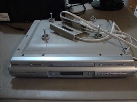 Sony ICF-CDK50 Under Cabinet FM/AM Radio CD Player Clock (No Remote) - $19.30