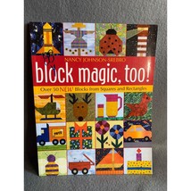 Over 50 Block Magic Too Quilting Sewing Pattern Book by Nancy Johnson Sr... - £11.59 GBP