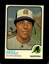 1973 Topps #144 Marty Perez Exmt Braves *X51283 - £0.77 GBP