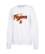 University of Southern California USC Grey Long Sleeve Thin Crewneck Pul... - $59.99