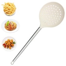 Stainless Steel Skimmer Slotted Spoon Strainer Serving Cooking Kitchen U... - £11.34 GBP