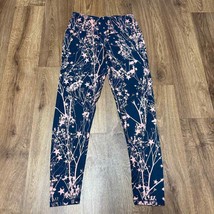 Sweaty Betty The Power Legging Yoga Pants XS Green Pink Star Floral Side... - £25.32 GBP