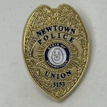 Newton Connecticut Police Department Law Enforcement Enamel Lapel Hat Pin - £11.76 GBP