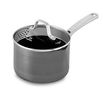 Calphalon 1943332 Classic Nonstick Sauce Pan with Cover, 2.5 quart, Grey - £101.86 GBP