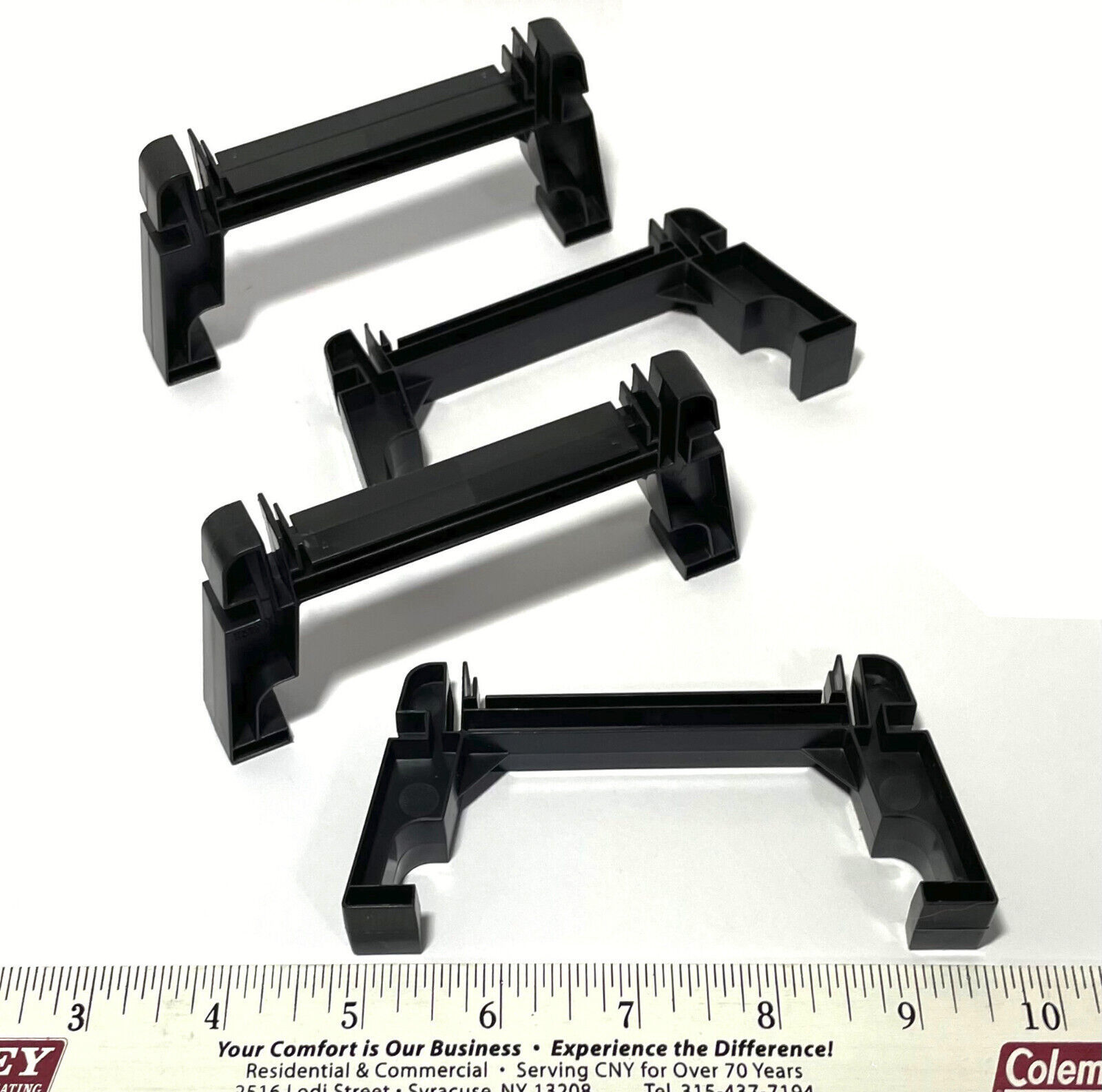 4pc  Micro Scalextric 9v 1/64 Slot Car TRACK TESTLE SUPPORTS BRIDGE BEAMS #32371 - $7.29