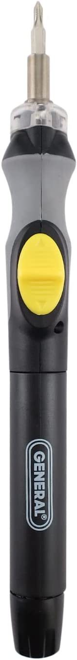 General Tools Cordless Lighted Power Precision Screwdriver #502, and DIY Crafts - $30.99