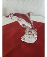 Crystal Glass paperweight Dolphin &quot;Wonders of the Wild&quot; Germany, 1980s  - £14.38 GBP