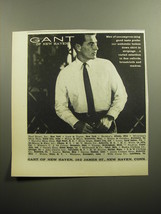 1958 Gant of New Haven Shirts Ad - Men of uncompromising good taste prefer - £14.73 GBP