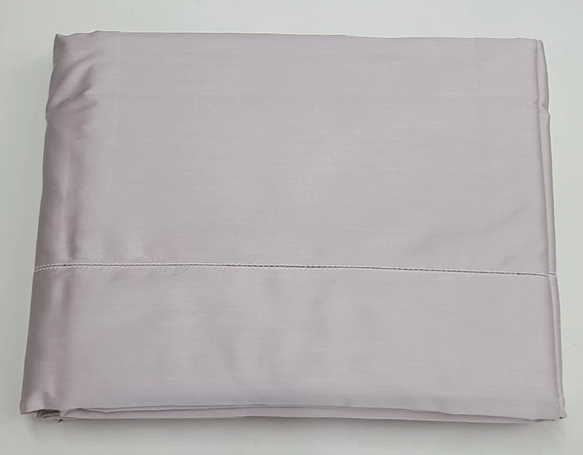 Sferra Corda Light Pink King Sheet Set 4PC Solid 100% Cotton Sateen Italy NEW Item image 3