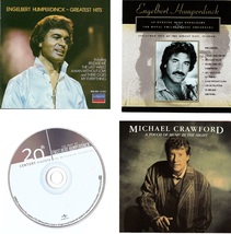 Lot of 4 CDs Engelbert Humperdinck Michael Crawford - No Cases - £2.39 GBP