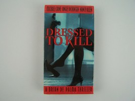 Dressed to Kill VHS Video Tape Michael Caine, Angie Dickinson New Sealed - £9.40 GBP