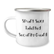 Smart Sexy Talented Security Guard Christmas Unique Gift for Security Guard Men, - £18.91 GBP