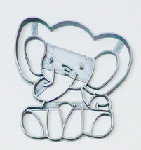 Baby Elephant Detailed Calf Gentle Giant Animal Zoo Cookie Cutter USA PR2558 - £3.18 GBP