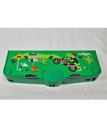 Smiggle Green Motorcycle Fun Accessory Pop Out Pencil Case Ruler Tape Sc... - €6,75 EUR