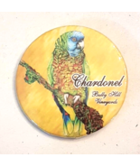 Bully Hill Vineyards Chardonel Wine Macaw Parrot Bird Button Pin Hammond... - $373.01 MXN