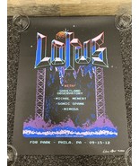 Lotus FDR Park Philadelphia 24&quot; x 18&quot; Concert Poster 9-15-12 #92/250 - $96.74