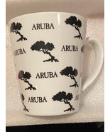 4&quot; White Aruba Coffee Mug w/ARUBA all over *Pre-Owned/Display* cc1 - €13,77 EUR