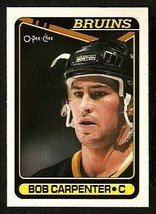 Boston Bruins Bob Carpenter 1990 O-Pee-Chee OPC Hockey Card #139 ! - £0.39 GBP