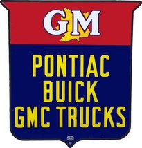 GM Pontiac Buick Trucks Laser Cut Metal Sign - £46.68 GBP