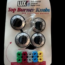 Vintage LUX Top Burner Knobs for Electric Ranges - £11.27 GBP