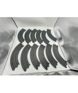 Aurora AFX Slot Car Track 9&quot; R Curve 1/4 Circle 503349 12 Pieces - $276.61 MXN