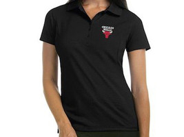 Chicago Bulls NBA Basketball Ladies Embroidered Polo XS-6XL New - £17.44 GBP+