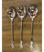 SET OF 3 Heritage Mint LTD Bentley Stainless Steel Holiday Hostess Servi... - $488.47 MXN