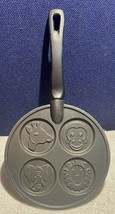 Nordic Ware Silver Dollar Zoo Pancake Skillet Giraffe Elephant Monkey Lion - £9.48 GBP