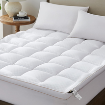 Mattress Topper King Size, Cooling Mattress Pad Cover for Hot Sleepers, Extra Th - £57.88 GBP