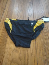 Tyr Size 32 Black And Yellow Men&#39;s Swimsuit-Brand New-SHIPS N 24 Hours - £46.97 GBP