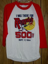 Reggie Jackson 500th Home Run Raglan Jersey Shirt Vintage 1984 Single Stitched  - £157.31 GBP