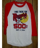 Reggie Jackson 500th Home Run Raglan Jersey Shirt Vintage 1984 Single St... - $3,789.78 MXN