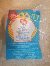 1999 McDonald&#39;s  TY Teenie Beanie Babies Nook The Husky #11 COMBINED SHI... - $2.82