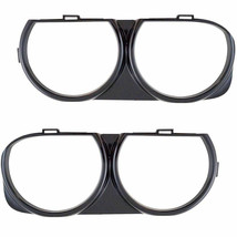 1Pair Front Headlight Lamp Bezel Trim LH LF &amp; RH RF For Dodge Challenger... - $38.45