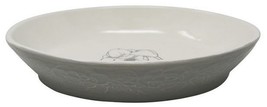 Pioneer Pet Ceramic Bowl Magnolia Oval 8.2" x 1.4" - £41.78 GBP
