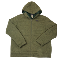 Patagonia Mens Insulated Better Sweater Hoody Fleece Zip Jacket Green Si... - $1,495.96 MXN