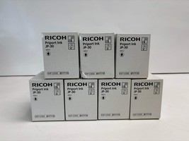 7 New OEM Ricoh DD3334,DX3340,DX3343,JP1235,JP3000 Priport Inks JP-30, 8... - $1,646.95 MXN