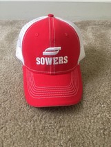 Triple Crown Men&#39;s Strap Back Trucker Hat Cap Sowers Construction Company - $40.59