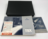 2007 Acura TSX Owners Manual Handbook Set with Case P04B27007 - $35.99